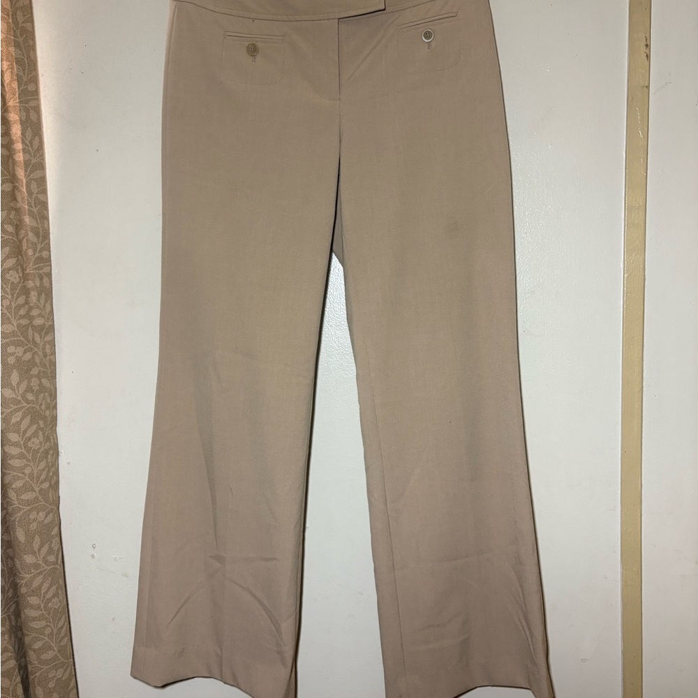 LOFT Tan Flare Women's Pants